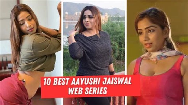 Ayushi Jaiswal Web Series Names: A Comprehensive Guide to Her Work and Career
