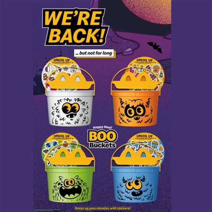 Exploring the Nostalgic Charm of McDonald's Halloween Buckets