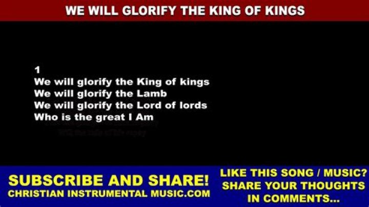 The Meaning Behind The Song: Glorify The King by Kem